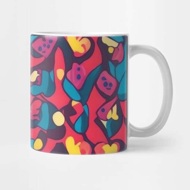 Repetitive Colorful Pattern by Merin5